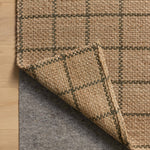 Chris Loves Julia x Loloi Fletcher Natural / Olive Rug RUGS - checkered Loloi