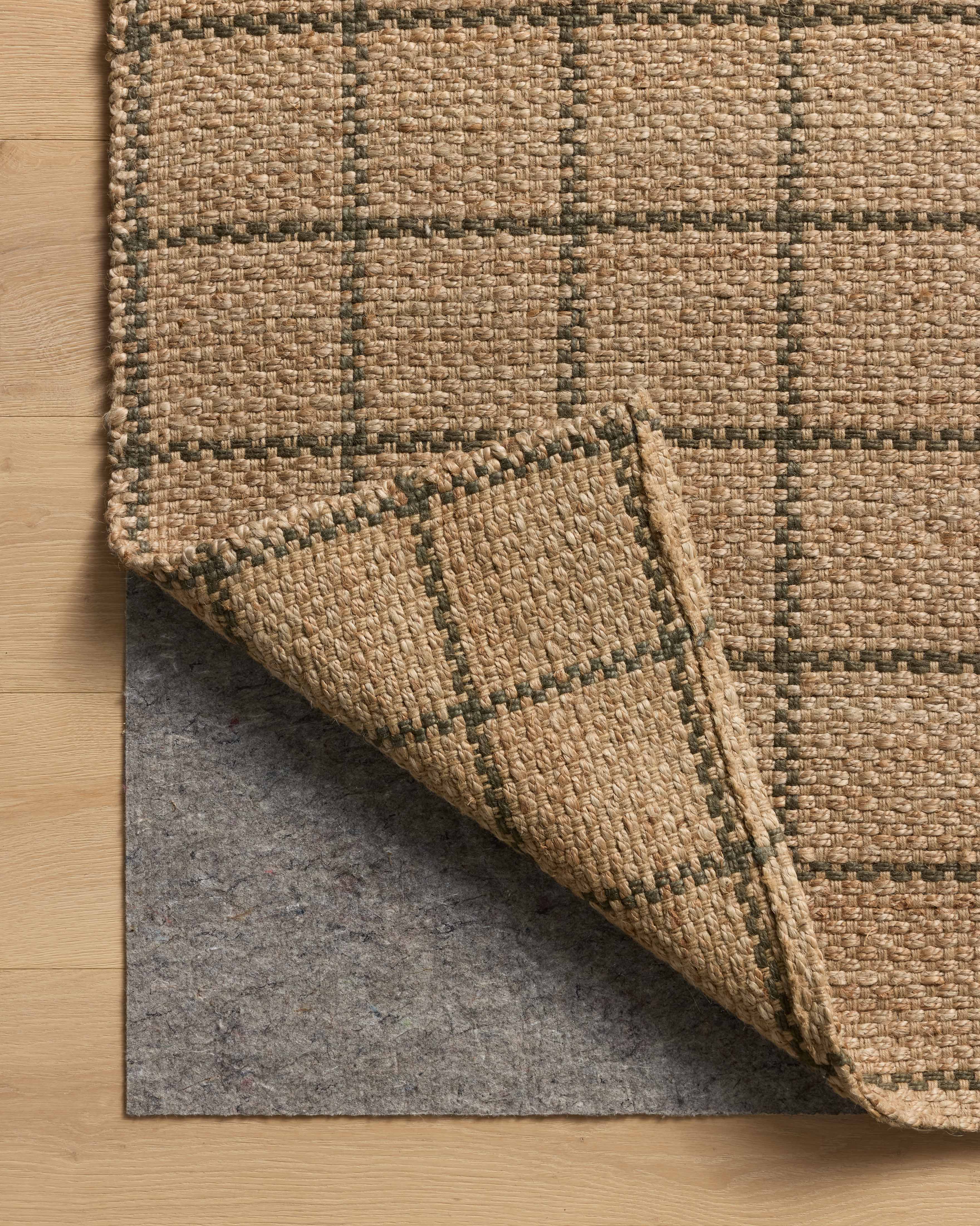 Chris Loves Julia x Loloi Fletcher Natural / Olive Rug RUGS - checkered Loloi
