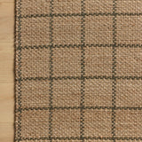 Chris Loves Julia x Loloi Fletcher Natural / Olive Rug RUGS - checkered Loloi