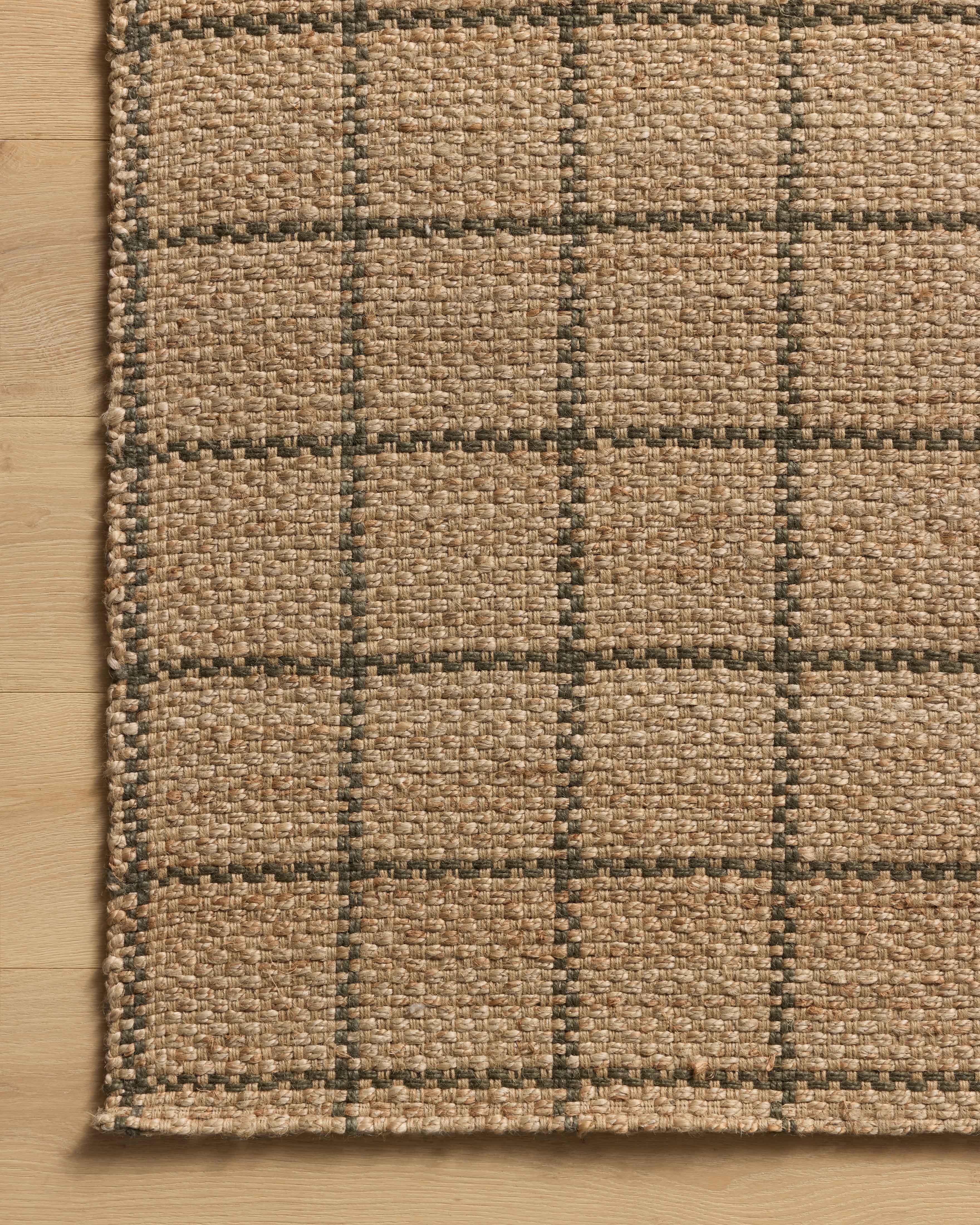 Chris Loves Julia x Loloi Fletcher Natural / Olive Rug RUGS - checkered Loloi