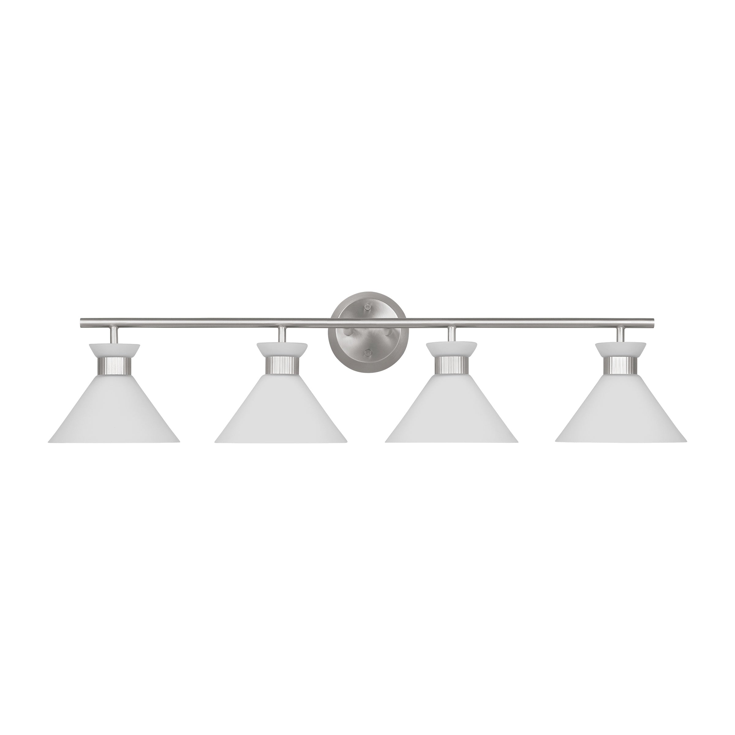 Belcarra 4 - Light Bath LIGHTING - vanity Visual Comfort Brushed Steel