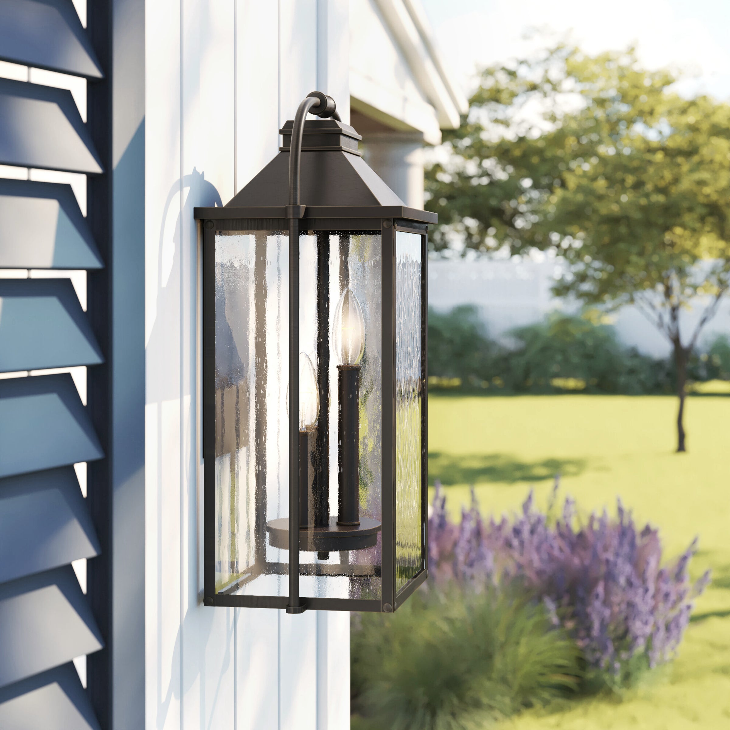 Wellsworth Small Lantern LIGHTING - outdoor fixture Visual Comfort