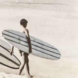 "Friends Who Surf" Framed Art Print ARTWORK - framed print Celadon Art