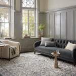 Magnolia Home by Joanna Gaines x Loloi Gigi Ivory / Blue Rug 0-RUGS-patterned Loloi