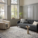 Magnolia Home by Joanna Gaines x Loloi Gigi Ivory / Blue Rug 0-RUGS-patterned Loloi