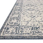 Magnolia Home by Joanna Gaines x Loloi Gigi Ivory / Blue Rug 0-RUGS-patterned Loloi