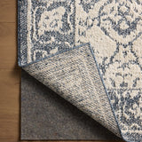 Magnolia Home by Joanna Gaines x Loloi Gigi Ivory / Blue Rug 0-RUGS-patterned Loloi