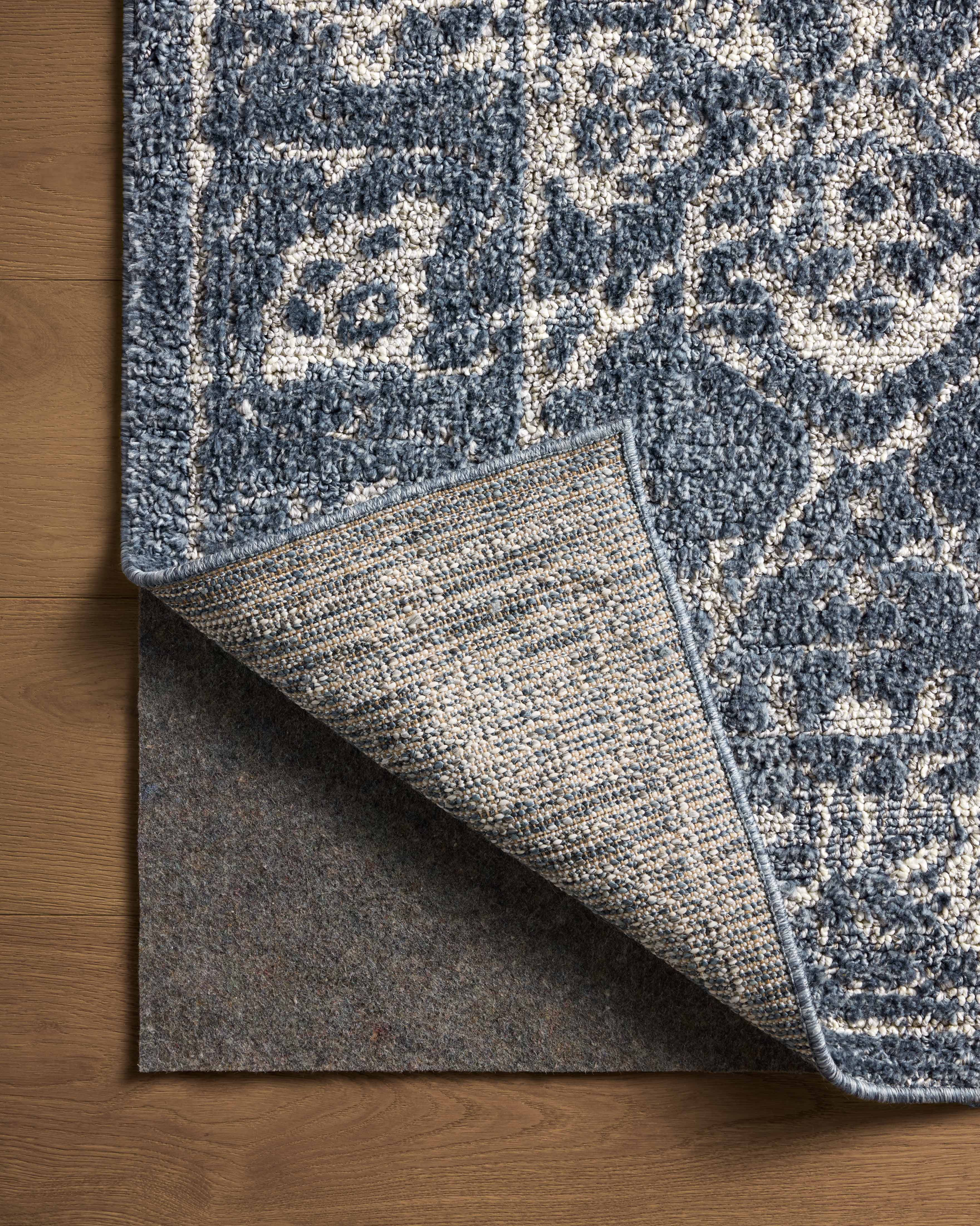 Magnolia Home by Joanna Gaines x Loloi Gigi Navy / Stone Rug 0-RUGS-patterned Loloi