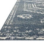 Magnolia Home by Joanna Gaines x Loloi Gigi Denim / Ivory Rug 0-RUGS-patterned Loloi