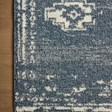 Magnolia Home by Joanna Gaines x Loloi Gigi Denim / Ivory Rug 0-RUGS-patterned Loloi