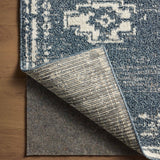 Magnolia Home by Joanna Gaines x Loloi Gigi Denim / Ivory Rug 0-RUGS-patterned Loloi