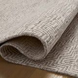 Jean Stoffer x Loloi Grace Dove Rug 1- RUGS - wool Loloi