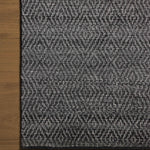 Jean Stoffer x Loloi Grace Charcoal Rug 1- RUGS - wool Loloi