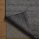 Jean Stoffer x Loloi Grace Charcoal Rug 1- RUGS - wool Loloi