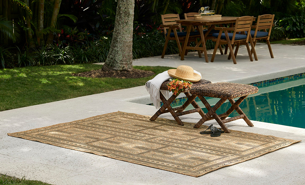 Harbor Natural Lattice Outdoor Rug 5-Rugs - indoor/outdoor Momeni