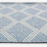 Harbor Blue Diamond Outdoor Rug 5-Rugs - indoor/outdoor Momeni