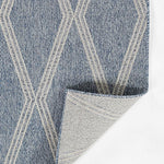 Harbor Blue Diamond Outdoor Rug 5-Rugs - indoor/outdoor Momeni