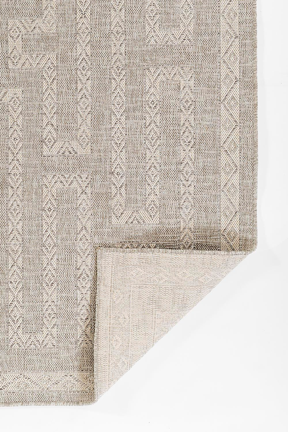 Harbor Grey Maze Outdoor Rug 5-Rugs - indoor/outdoor Momeni