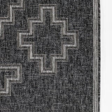 Harbor Black Trellis Outdoor Rug 5-Rugs - indoor/outdoor Momeni