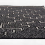 Harbor Black Trellis Outdoor Rug 5-Rugs - indoor/outdoor Momeni