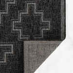 Harbor Black Trellis Outdoor Rug 5-Rugs - indoor/outdoor Momeni