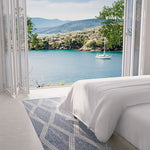 Harbor Blue Diamond Outdoor Rug 5-Rugs - indoor/outdoor Momeni