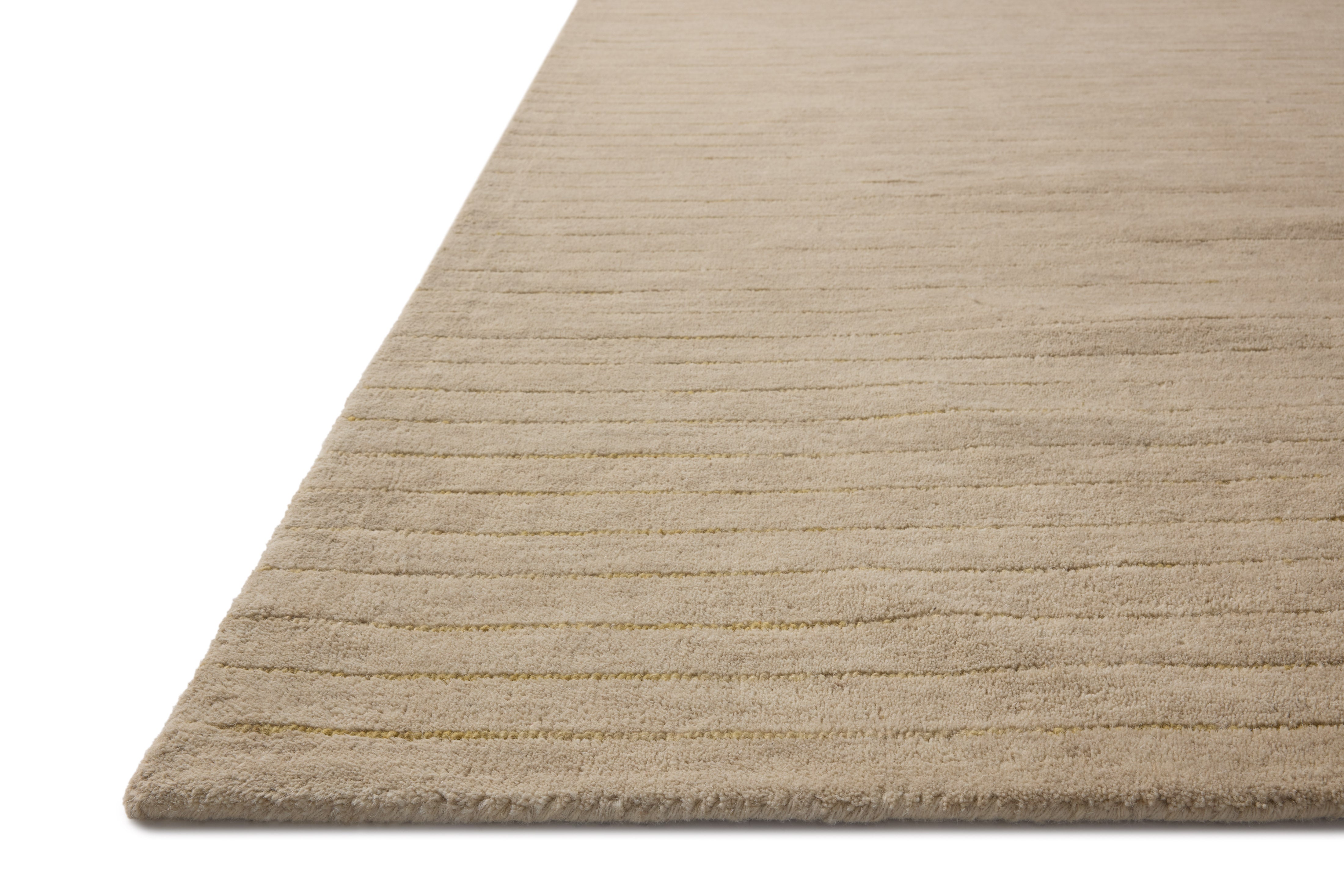 Chris Loves Julia x Loloi Henry Beige / Wheat Rug RUGS - striped Loloi