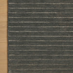 Chris Loves Julia x Loloi Henry Charcoal / Ivory Rug RUGS - striped Loloi