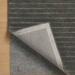 Chris Loves Julia x Loloi Henry Charcoal / Ivory Rug RUGS - striped Loloi