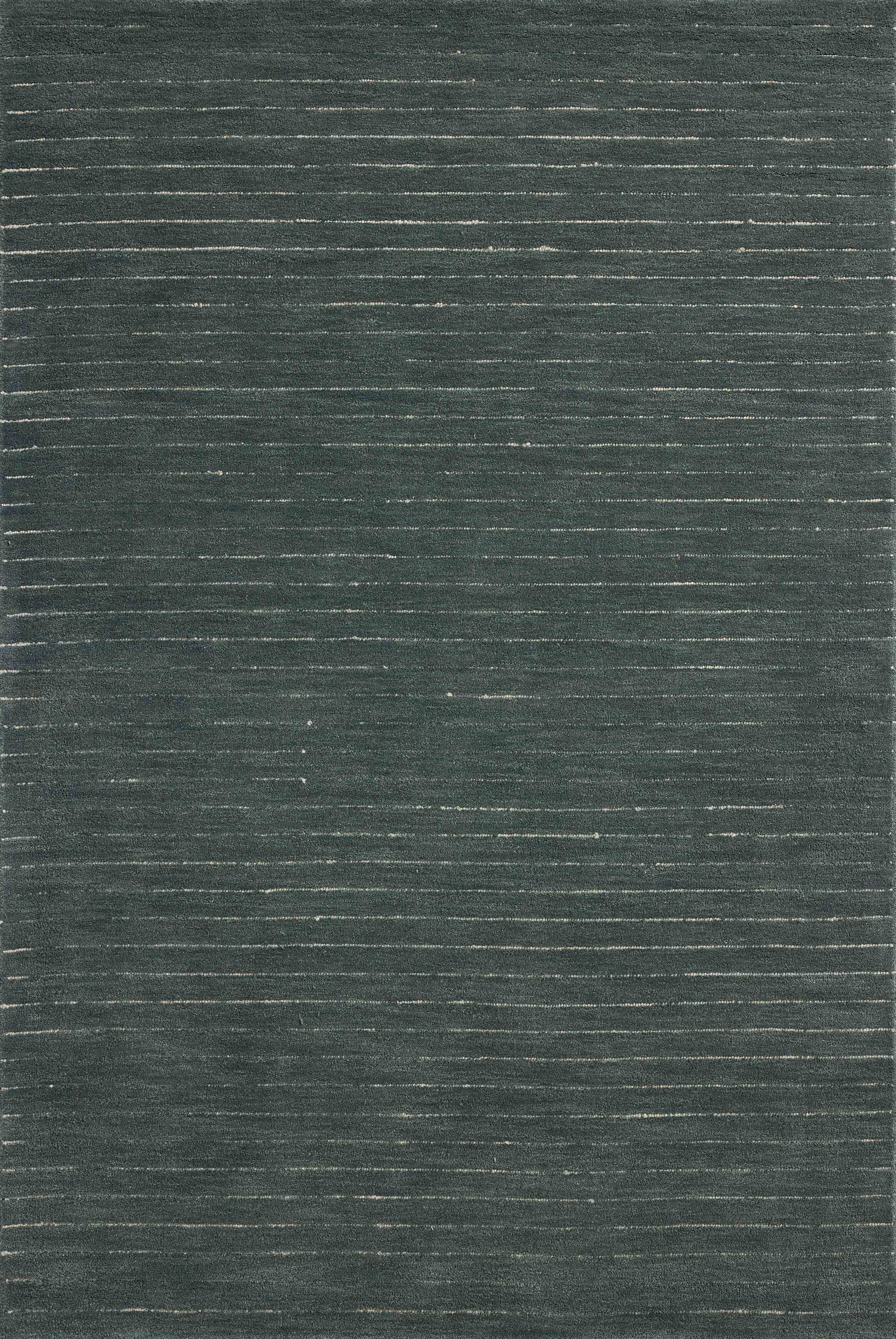 Chris Loves Julia x Loloi Henry Denim / Ivory Rug RUGS - striped Loloi