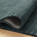 Chris Loves Julia x Loloi Henry Denim / Ivory Rug RUGS - striped Loloi