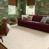 Chris Loves Julia x Loloi Henry Ivory / Dove Rug RUGS - striped Loloi