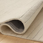 Chris Loves Julia x Loloi Henry Ivory / Dove Rug RUGS - striped Loloi