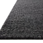 Jean Stoffer x Loloi Hendrick Charcoal Rug 1- RUGS - wool Loloi
