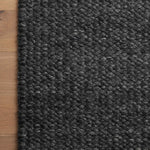 Jean Stoffer x Loloi Hendrick Charcoal Rug 1- RUGS - wool Loloi