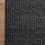 Jean Stoffer x Loloi Hendrick Charcoal Rug 1- RUGS - wool Loloi