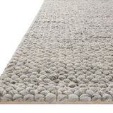 Jean Stoffer x Loloi Hendrick Grey Rug 1- RUGS - wool Loloi