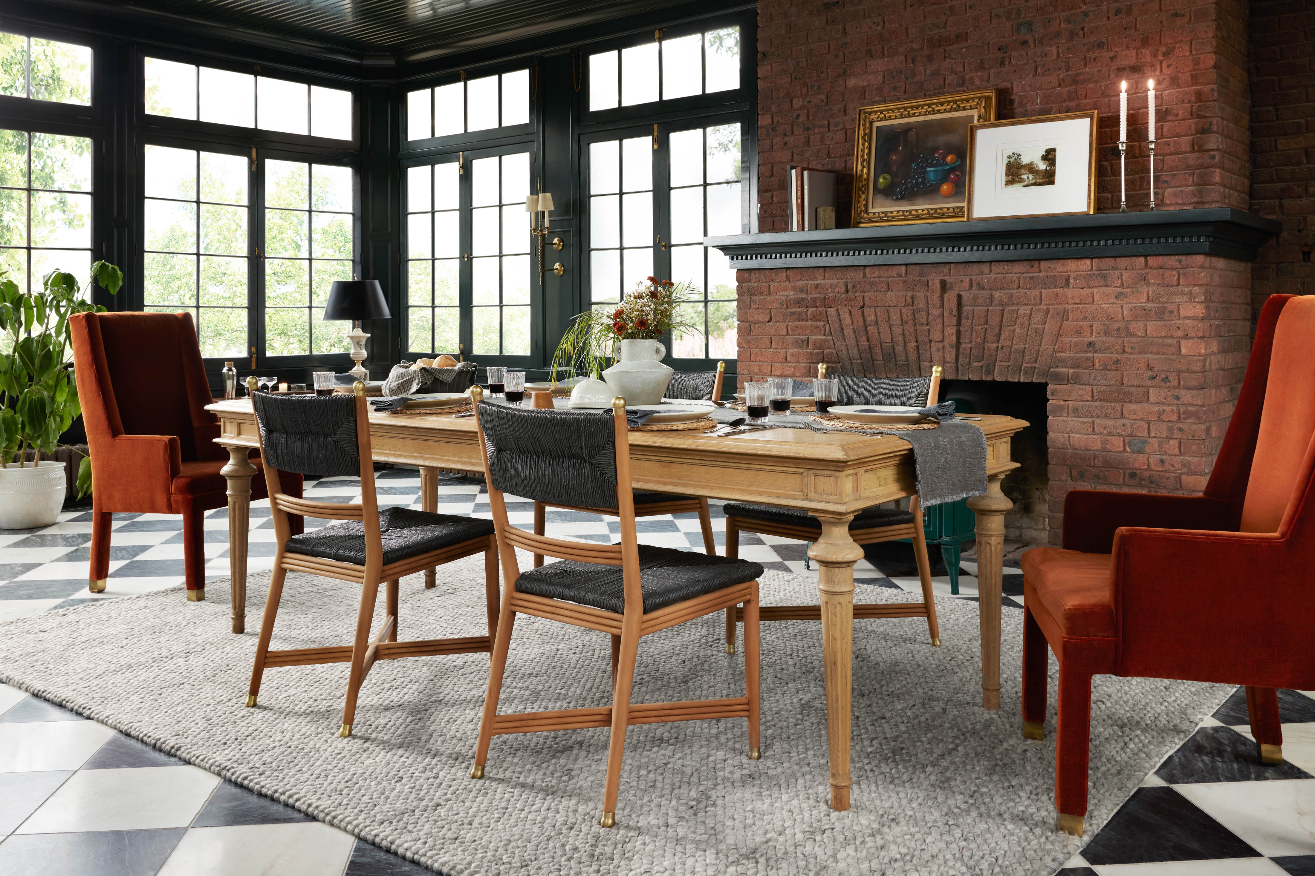 Jean Stoffer x Loloi Hendrick Grey Rug 1- RUGS - wool Loloi