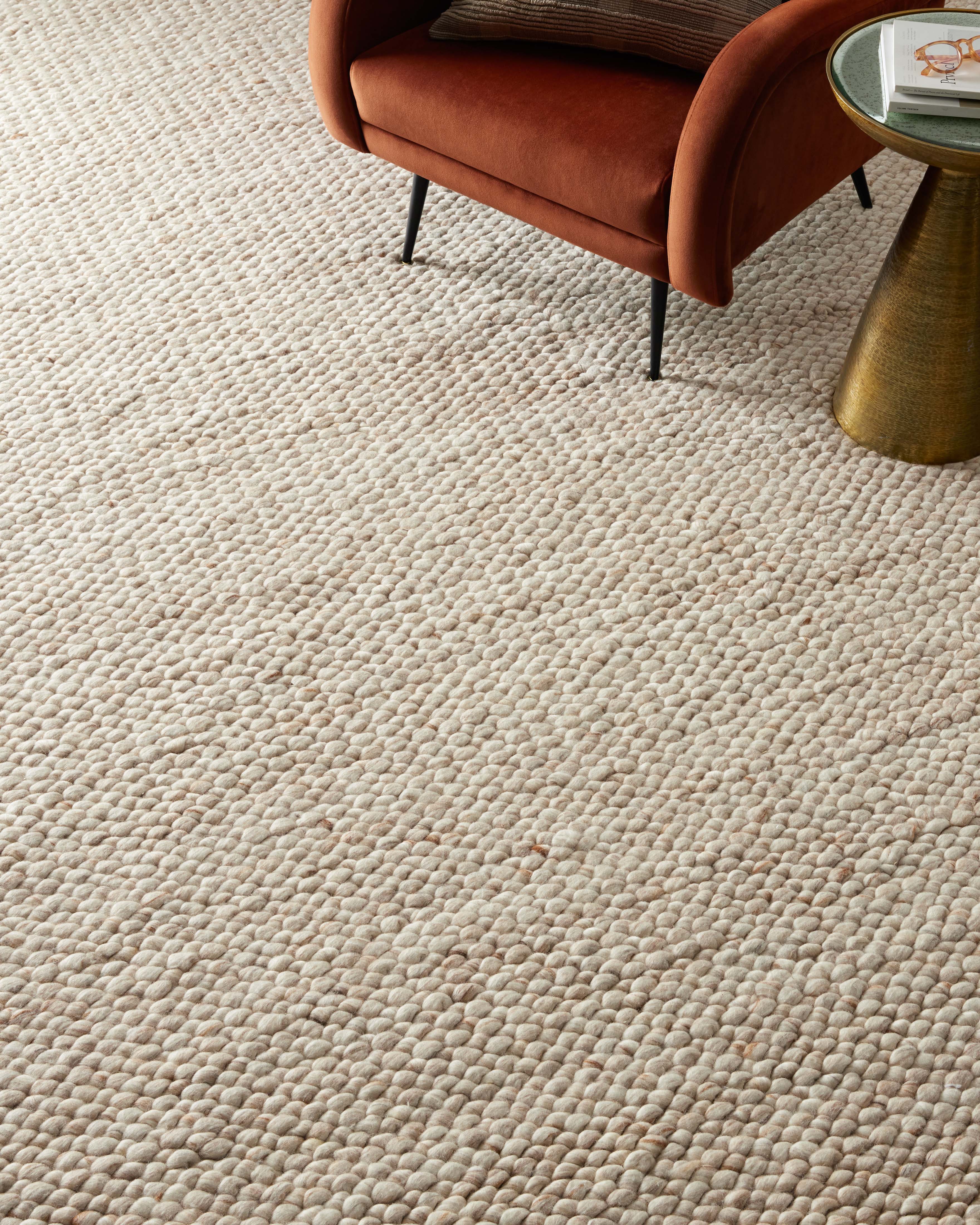 Jean Stoffer x Loloi Hendrick Natural Rug 1- RUGS - wool Loloi