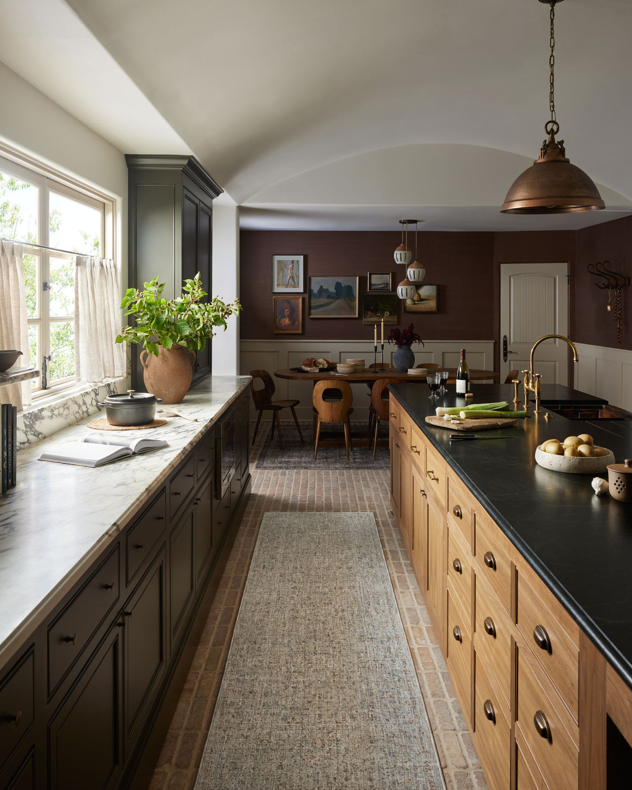 Amber Lewis x Loloi Honora Bone / Multi Rug 0-patterned rugs Loloi