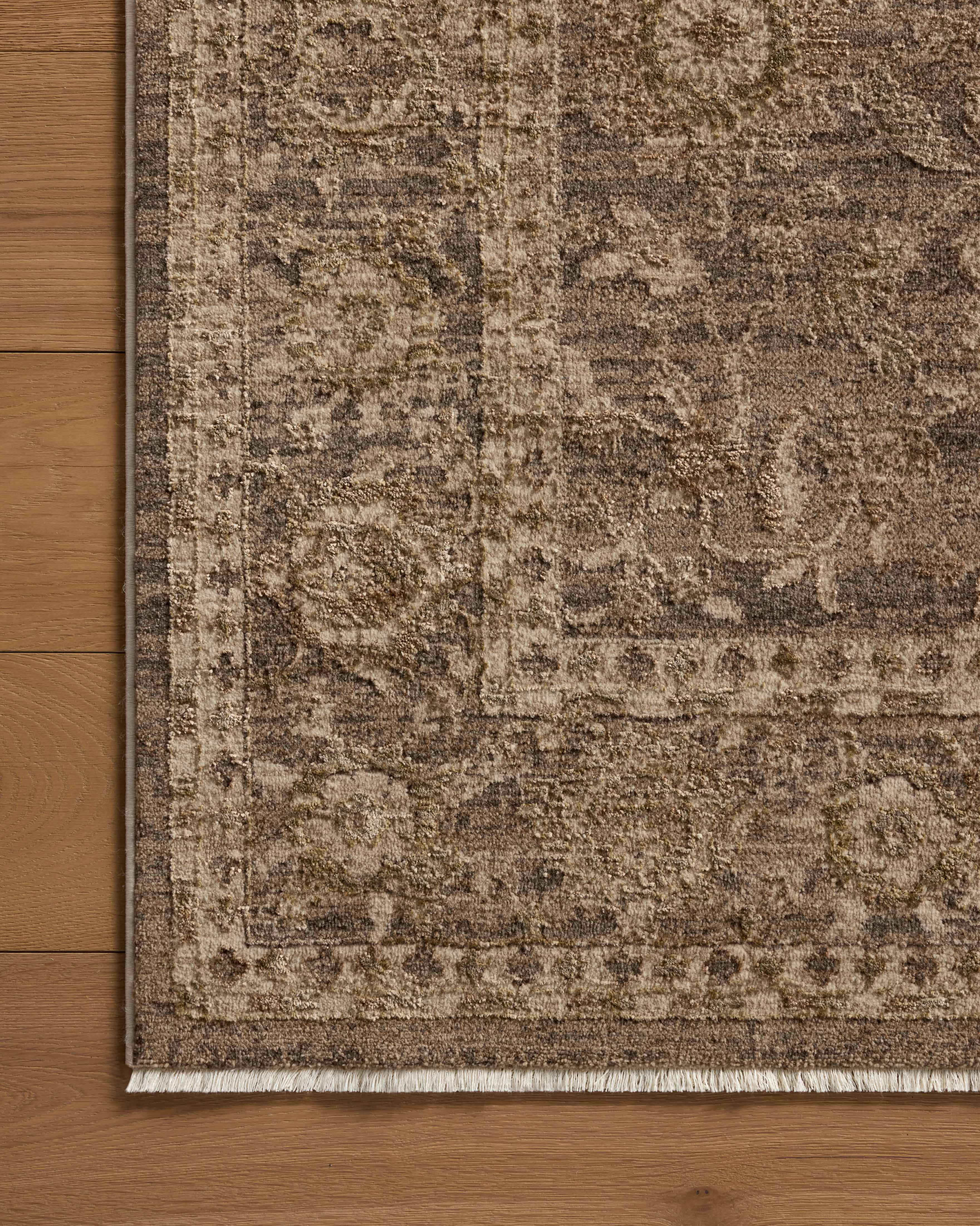 Loloi Haywood Pebble / Charcoal Rug RUGS - synthetic Loloi
