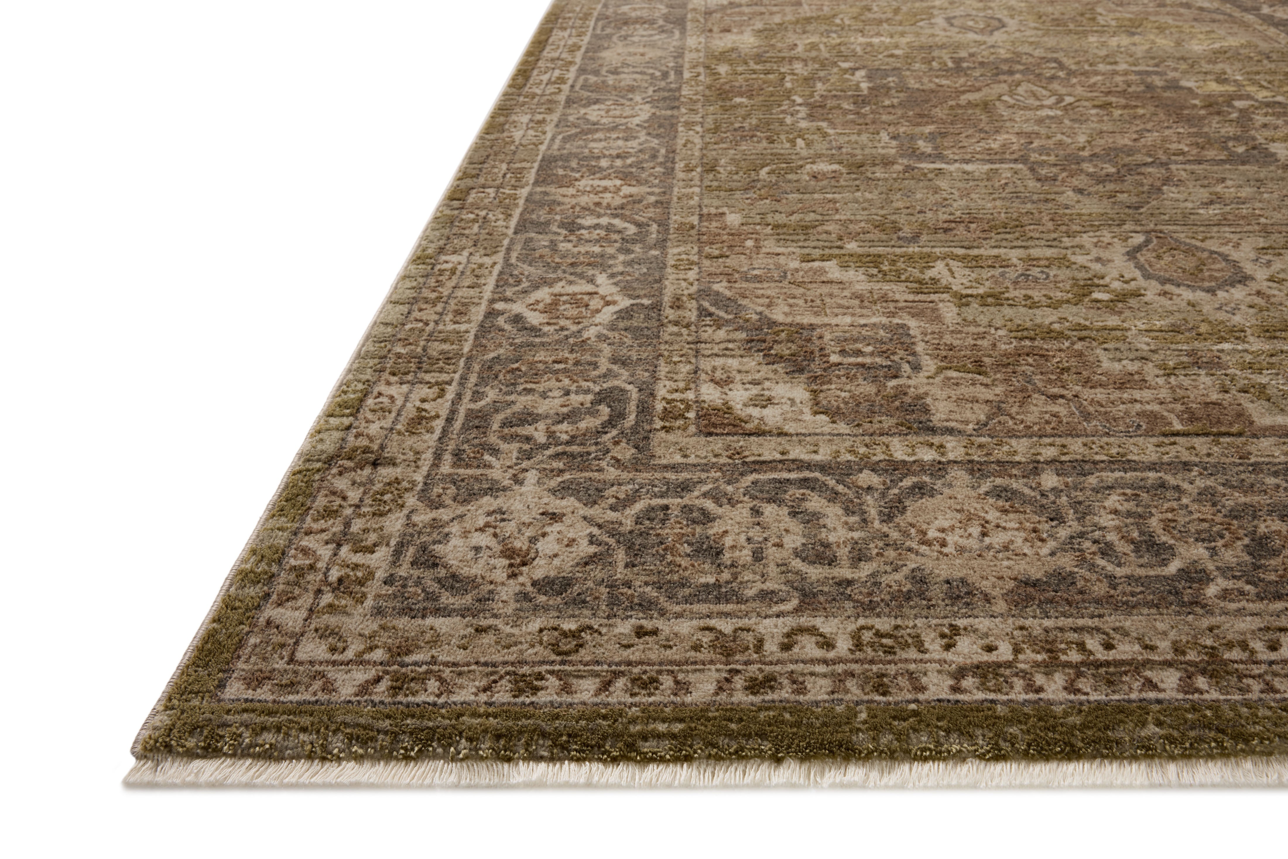 Loloi Haywood Moss / Charcoal Rug RUGS - synthetic Loloi