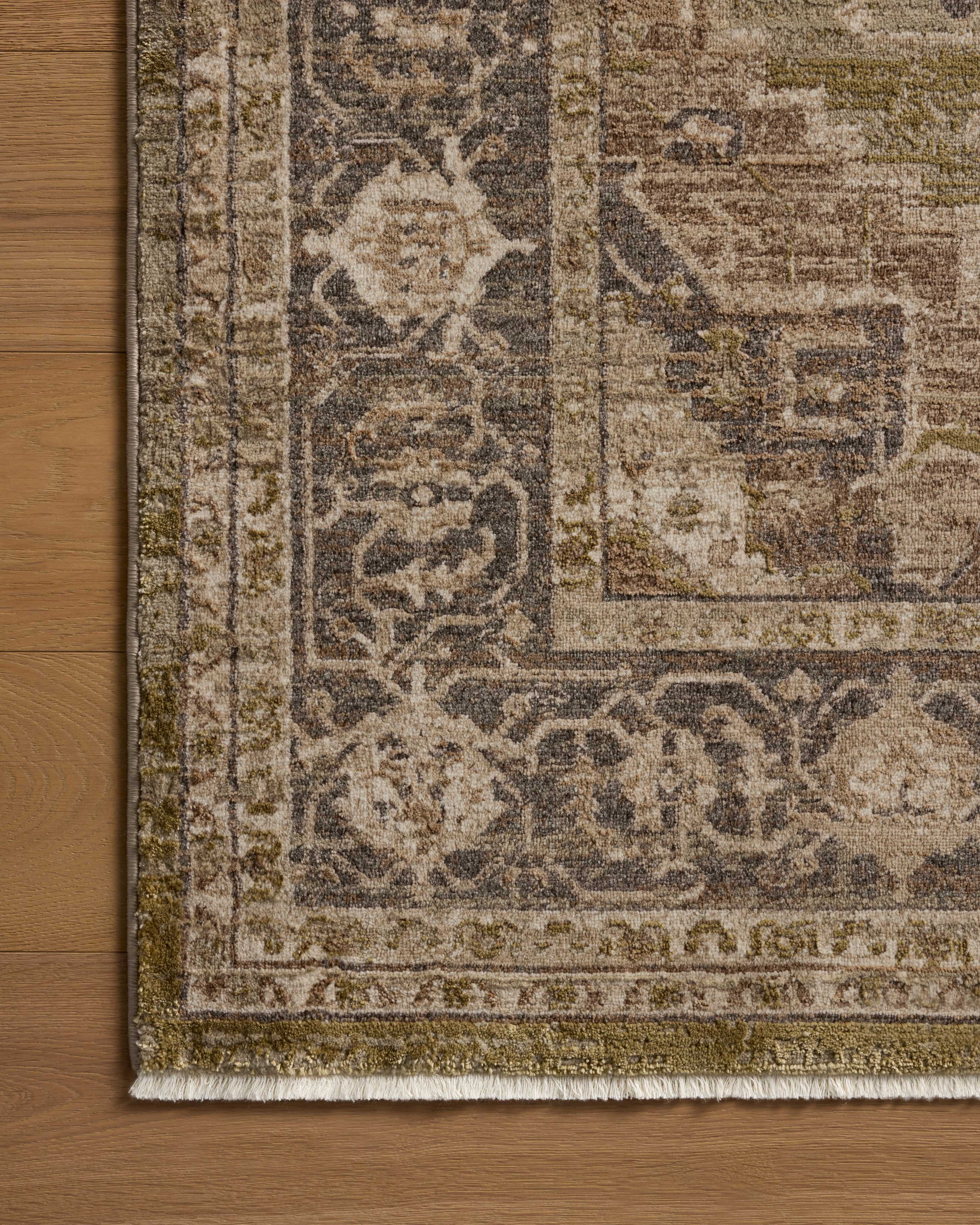 Loloi Haywood Moss / Charcoal Rug RUGS - synthetic Loloi
