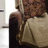 PRE-ORDER - Velvet Trim Bed Blanket blanket Indaba