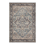 OVERSTOCK RUG - Loloi Hathaway Navy / Multi Rug - 3'6" x 5'6" IN STORE - Sale Rugs Loloi