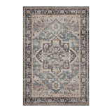 OVERSTOCK RUG - Loloi Hathaway Navy / Multi Rug - 3'6" x 5'6" IN STORE - Sale Rugs Loloi
