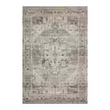 Loloi Hathaway Steel / Ivory Rug 1-RUGS - patterned Loloi