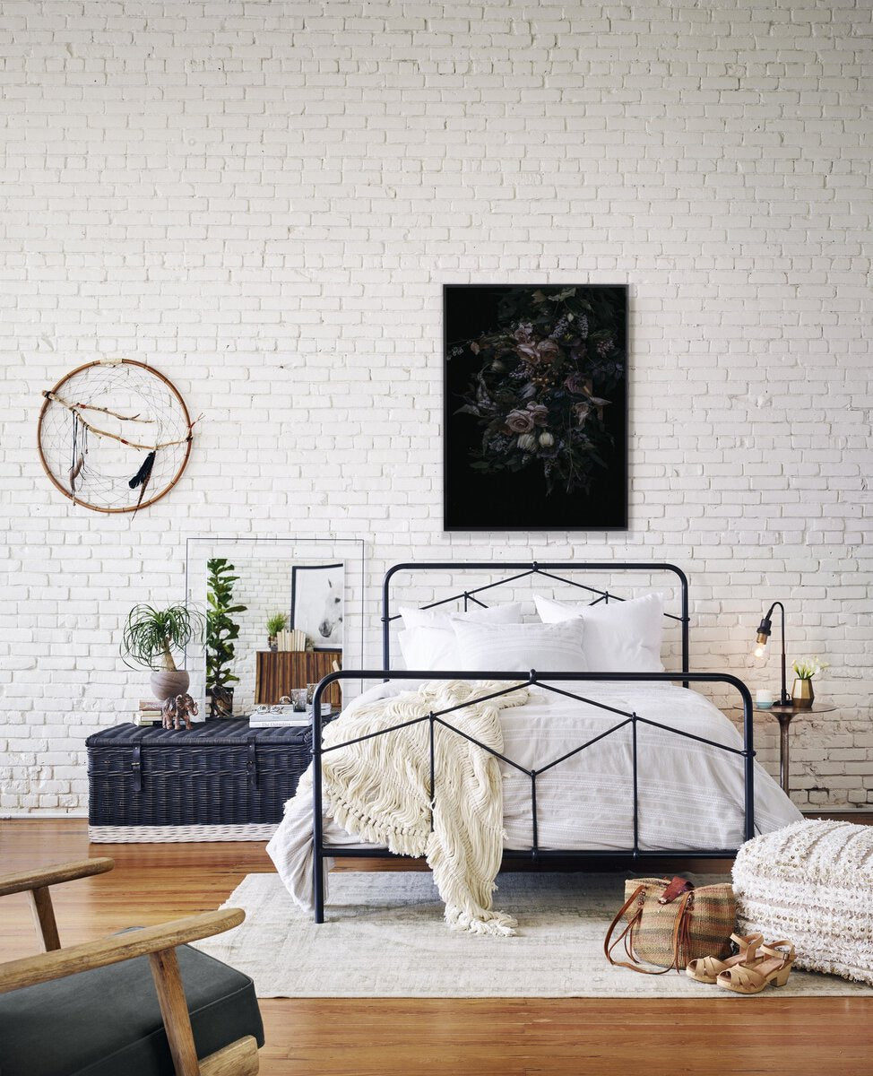 Casey Iron Bed FURNITURE - bed FOUR HANDS