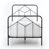 Casey Bed FURNITURE - bed Four Hands Sandblasted Vintage Black
