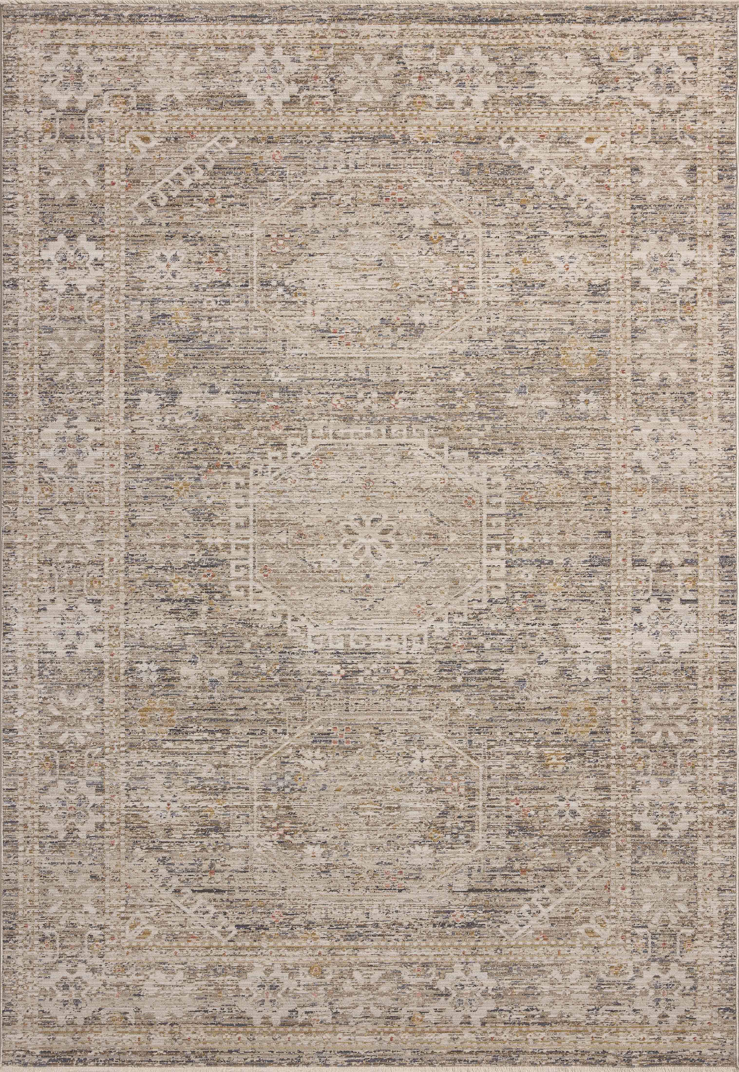 OVERSTOCK ITEM - Loloi Ida Taupe / Multi Rug - 5'-3" x 7'-6" IN STORE - Sale Rug Loloi